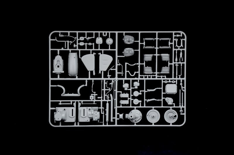 Italeri 7406 ZUNDAPP KS 750 with Sidecar 1/9 – Bild 17