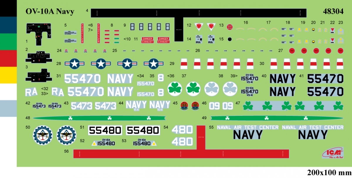 ICM 48304 Bronco OV-10A US Navy 1/48 – immagine 13