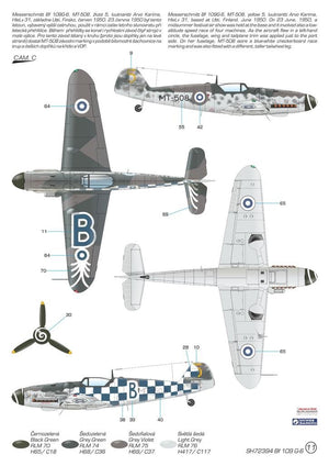 Special Hobby 72394 Messerschmitt BF-109G-6 « Mersu au-dessus de la Finlande » 1/72  – image 6