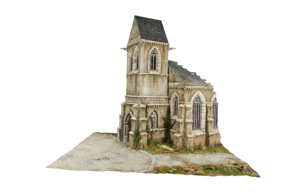RT-Diorama 35035 The village church 1/35 – zdjęcie 4