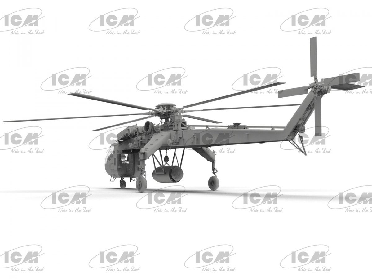ICM 53055 Sikorsky CH-54A Tarhe with M-121 bomb 1/35 – immagine 3