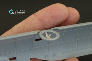 Quinta Studio QD48100 IL-4 3D-Printed &amp;amp; coloured Interior on decal paper (for Xuntong kit) 1/48 – imagen 7