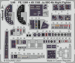 Eduard BIG49288 Ju 88C-6b Chasseur de nuit ICM 1/48 – image 4