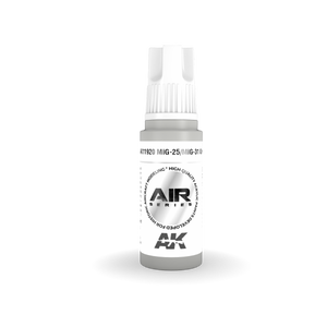 AK Interactive AK11920 MIG-25/MIG-31 GREY – AIR 17ml – imagen 2