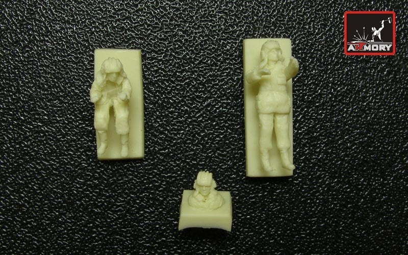 Armory Models F7202 Soviet/Russian tank crew (modern) 1/72