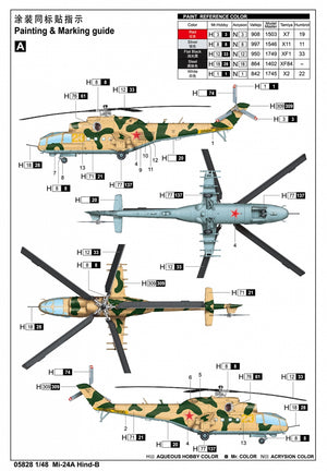 Trumpeter 05828 Mi-24A Hind-B 1/48 – Bild 4