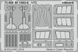Eduard 73669 Bf 109G-6 1/72 TAMIYA