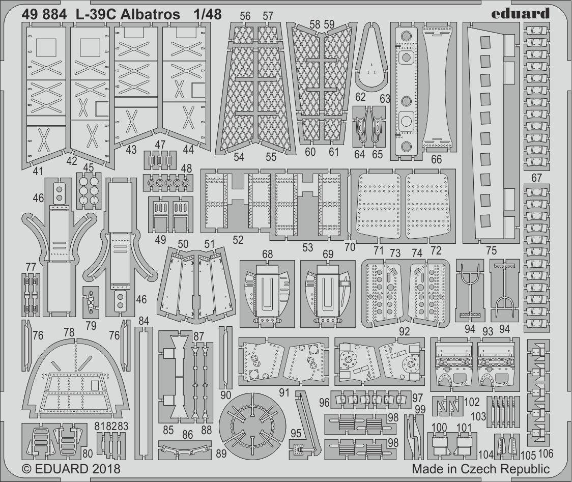 Eduard 49884 L-39C Albatros TRUMPETER 1/48 – Bild 2