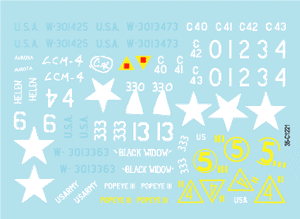 Star Decals 35-C1221 M3 et M3A1 Stuart. Armée américaine, échelle 1/35 – image 2