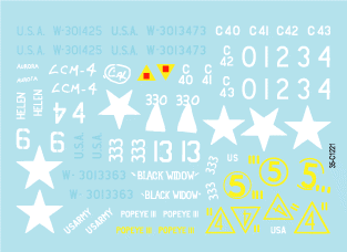Star Decals 35-C1221 M3 et M3A1 Stuart. Armée américaine, échelle 1/35 – image 2