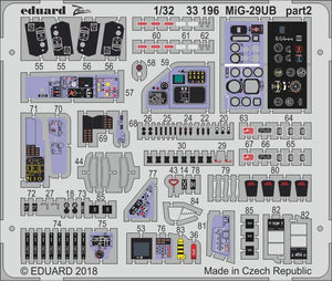 Eduard 33196 MiG-29UB TRUMPETER 1/32 – zdjęcie 2