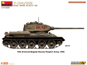 MiniArt 37065 T-34/85 MOD. 1945. PLANT 112. INTERIOR KIT 1/35 – zdjęcie 12