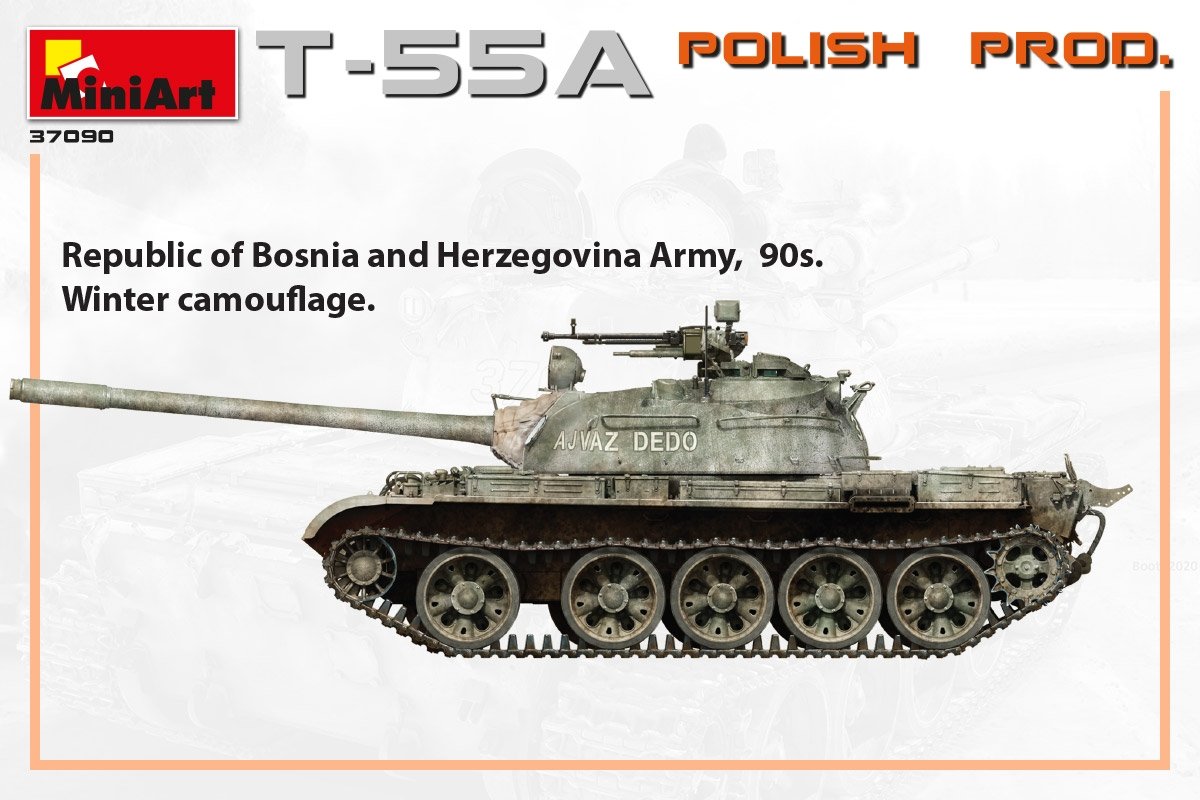 MiniArt 37090 T-55A POLISH PRODUCTION 1/35 – Bild 8