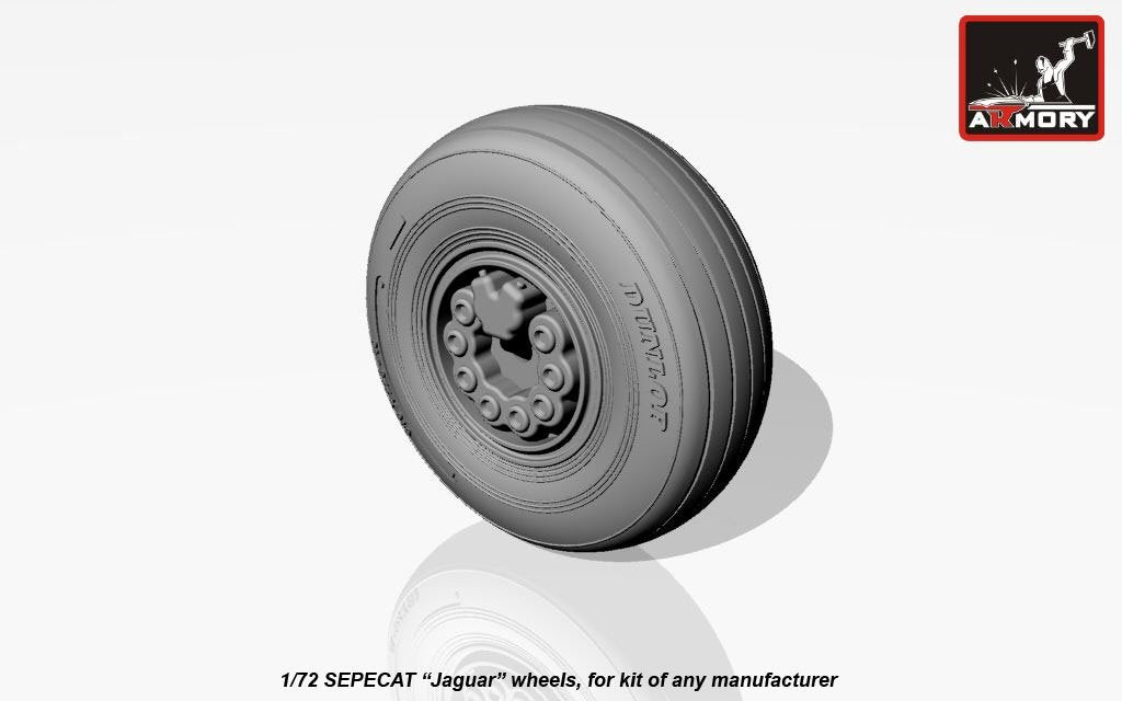 Armory Models AW72502 SEPECAT Jaguar wheels 1/72 – Bild 7