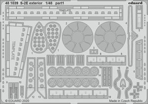 Eduard 481039 S-2E exterior KINETIC MODEL 1/48