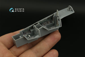 Intérieur imprimé en 3D et coloré sur papier décalcomanie Quinta Studio QD48395 F-14A (Hobby Boss) 1/48 – image 9