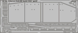Eduard 36239 Schurzen StuG. III Ausf. G 1943 1/35 Dragon – Bild 2