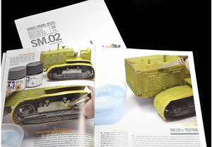 TankArt SM.02 S-65 Tractor Painting Technique Book By Michael Rinaldi – imagen 3