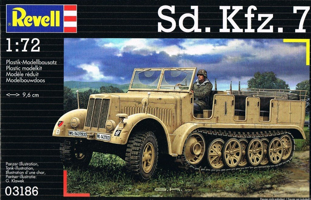 Revell 03186 Sd.Kfz.7 1/72