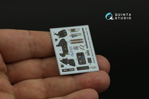 Quinta Studio QD32201 Macchi MC.202 Folgore Early 3D-Printed &amp;amp; coloured Interior on decal paper (Italeri) 1/32 – imagen 10
