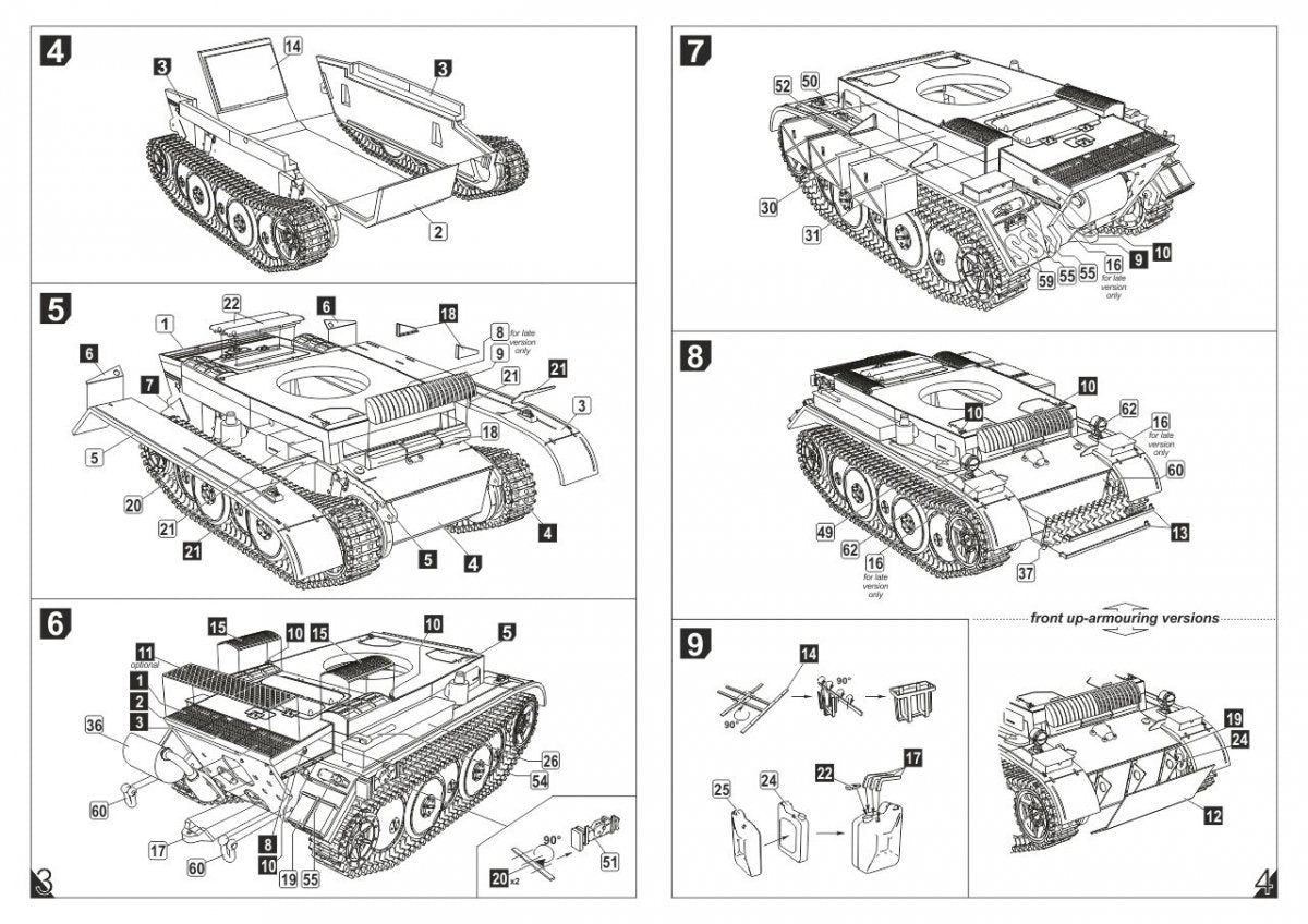Armory Models 72203 Pz.Kpfw.II Ausf.L Luchs, German WWII Light Recon Tank 1/72 – Bild 7