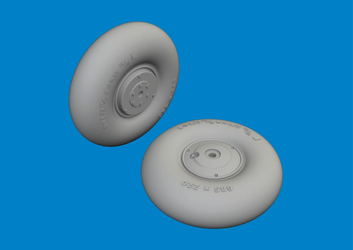 Eduard 6481116 Ki-115 wheels EDUARD 1/48