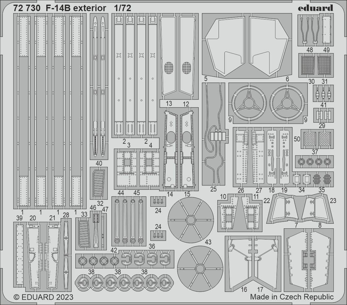 Eduard BIG72175 F-14B ACADEMY 1/72 – immagine 4