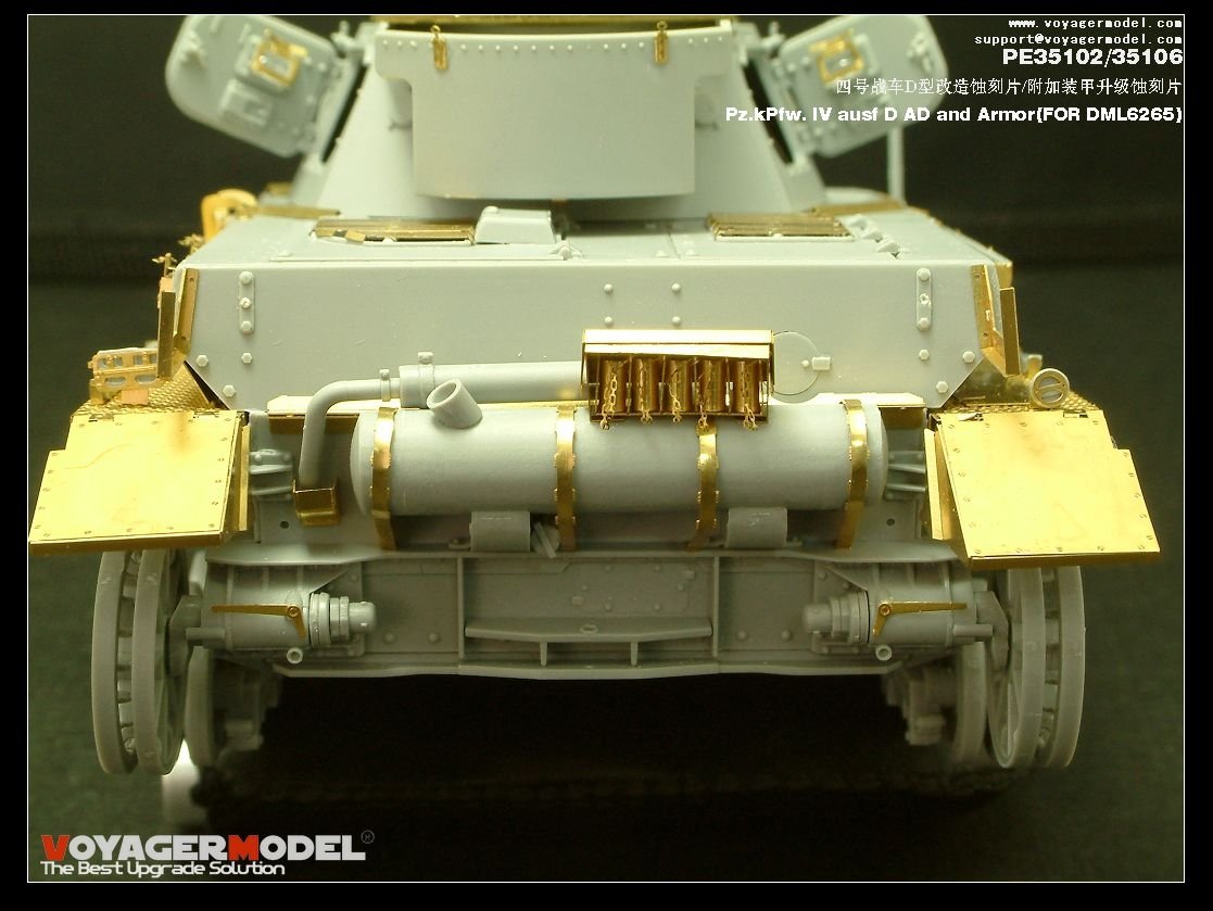 Voyager Model PE35106 Pz.kPfw. IV ausf D AD Armor 1/35 – zdjęcie 7