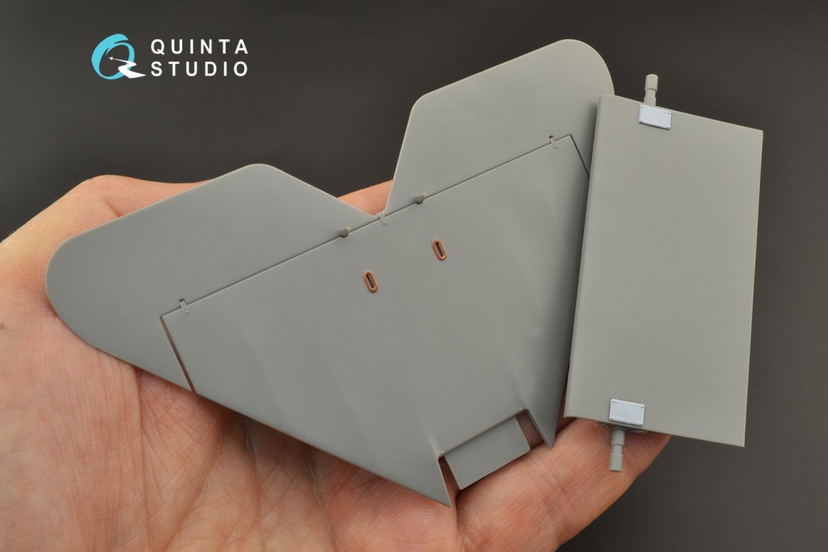 Quinta Studio QD24001 Fokker Dr.1 3D-Printed &amp;amp; coloured Interior on decal paper (Meng) 1/24 – immagine 5