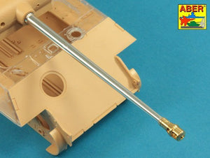 Aber 35L-246 7.5cm Barrel with Muzzle brake for Panther Ausf.G (For Rye Field Model) 1/35 – immagine 9