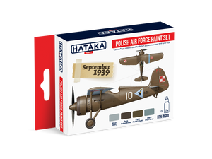 Hataka HTK-AS01 Polish Air Force paint set 4x17ml – zdjęcie 3