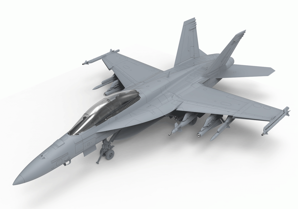 Meng Model LS-013 Boeing F/A-18E Super Hornet 1/48 – image 3