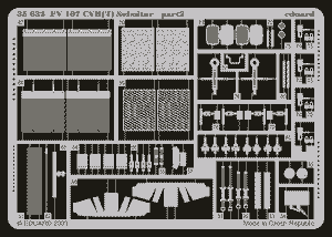 Eduard 35633 FV 107 CVR (T) Scimitar (AFV CLUB) 1/35