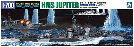 Aoshima 05767 HMS Jupiter Destroyer britannique 1/700