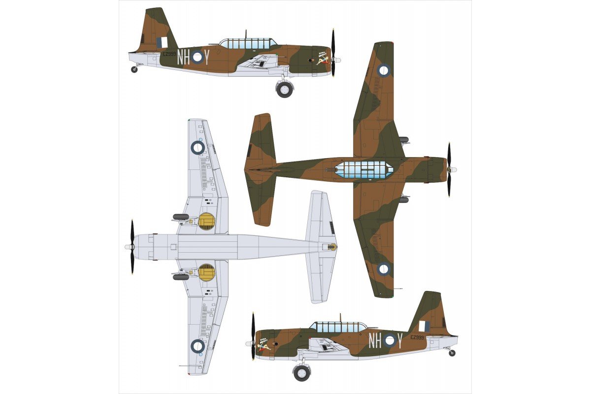 Dora Wings 48044 Vultee Vengeance Mk.II 1/48 – imagen 10