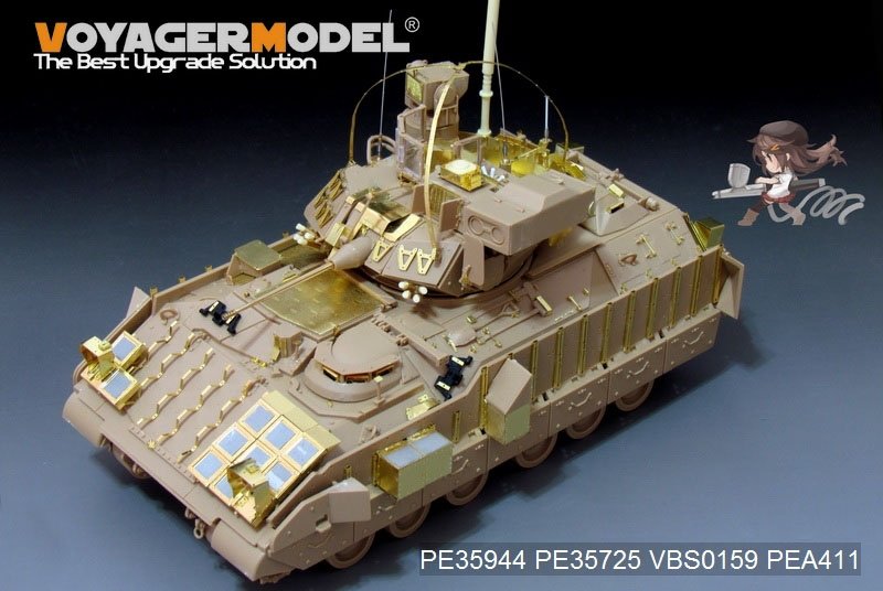 Voyager Model PE35944 Modern US Army M3A3 BRADLEY CFV Basic For KINETIC K61014/ OROCHI IM001 IM002 1/35 – immagine 5