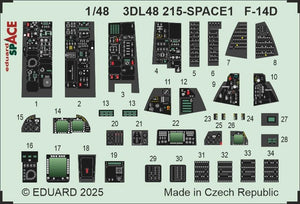 Eduard 3DL48215 F-14D SPACE GREAT WALL HOBBY 1/48 – Bild 3