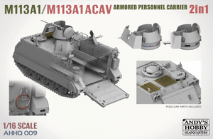 Andy&amp;#39;s Hobby Headquarters AHHQ-009 M113A1 / M113A1 ACAV 2 in 1 Kit 1/16 – Bild 6