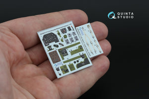 Quinta Studio QD48473 P-51A 3D-Printed coloured Interior on decal paper (Accurate Miniatures/Academy) 1/48 – immagine 3