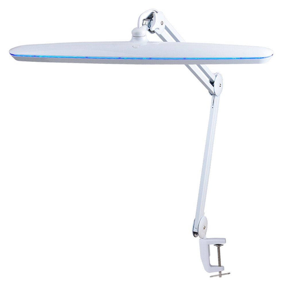 Ledowa lampa na biurko 20W Energooszczędna bezcieniowa Biała / Led desk lamp 20W energy saving shadowless White (9503)