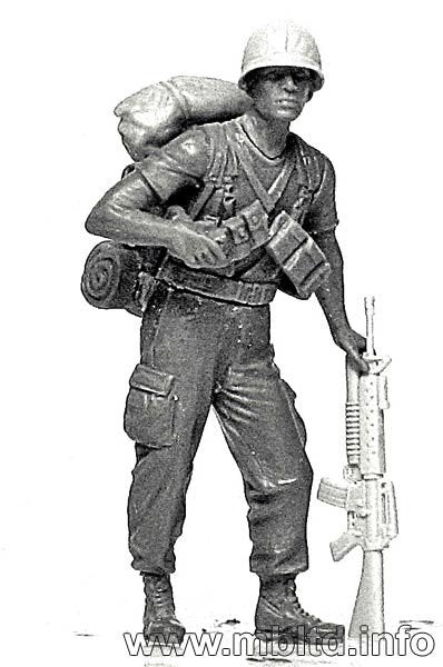 Master Box 3599 US Marines &amp;quot;Patrolling&amp;quot; (Vietnam War series) 1/35 – Bild 5
