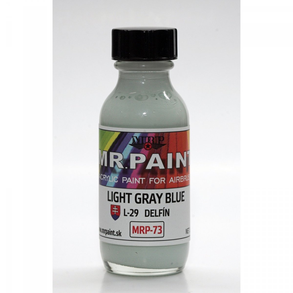 MR. Paint MRP-073 LIGHT GRAY BLUE L-29 DELFIN Slovak AF 30ml – zdjęcie 2
