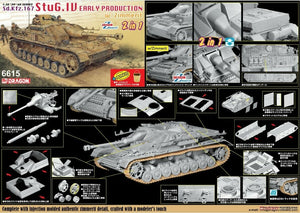 Dragon 6615 Sd.Kfz. 167 StuG. IV Première production avec Zimmerit 1/35 – image 2