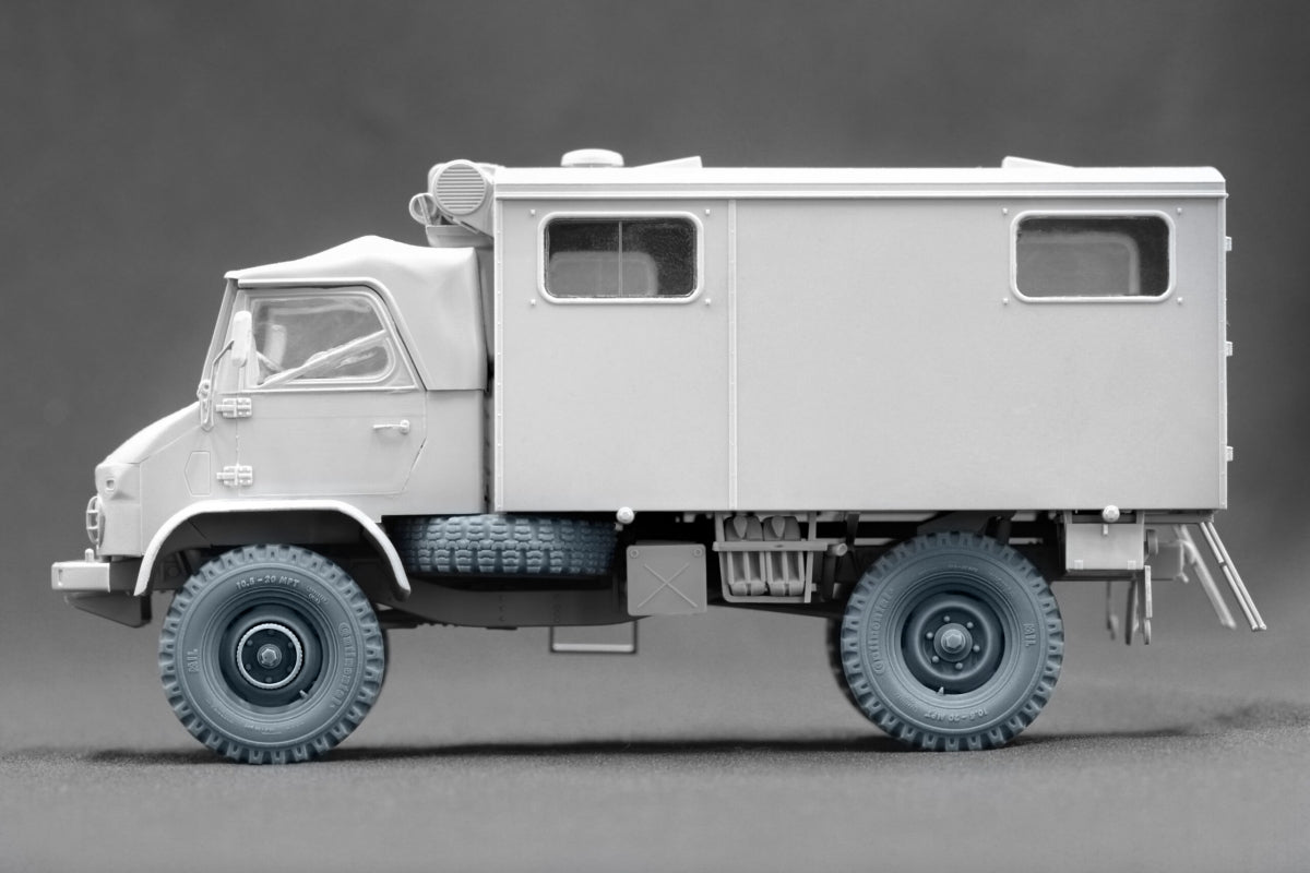 ScaleX WM 35022 Unimog 404 10.5-20 MPT Ordinary wheel set (for AK-Interactive, ICM, Revell) 1/35
