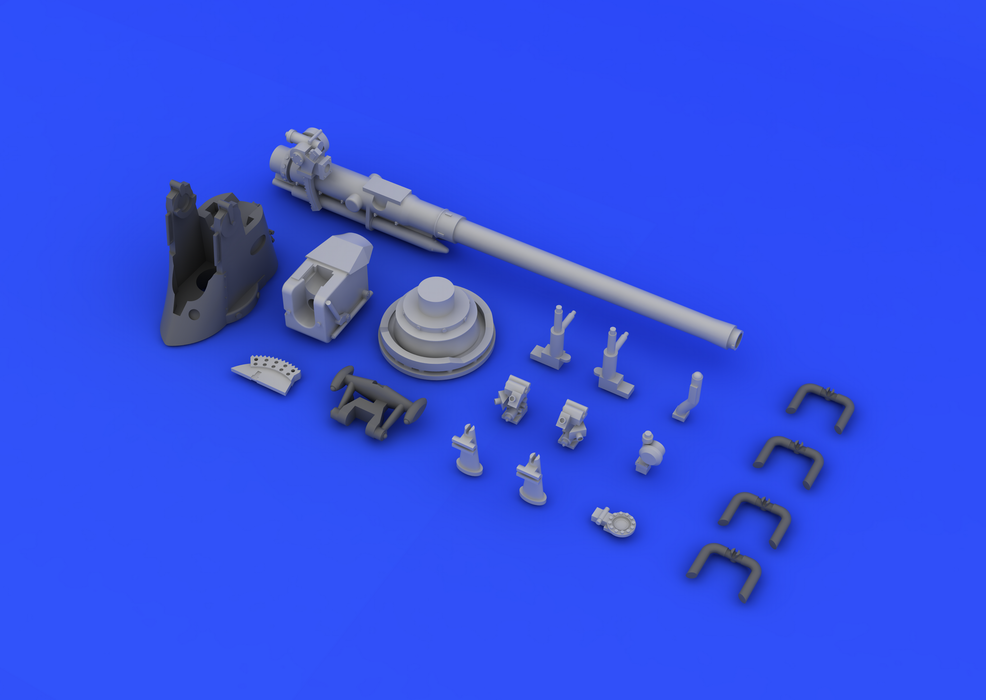 Eduard 672034 German Submarine 8,8cm gun 1/72 – Bild 4