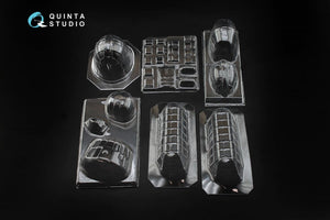 Quinta Studio QC72005 Pe-8 vacuformed clear canopy (for 7264 Zvezda kit) 1/72 – Bild 7