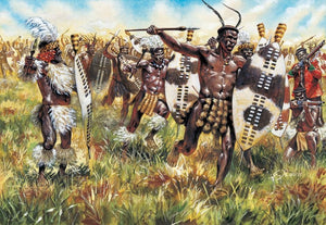 Italeri 6051 Zulu Warriors (Zulu War) 1/72 – zdjęcie 2