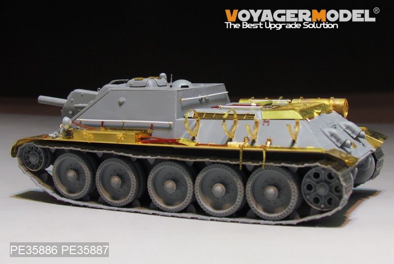 Voyager Model PE35886 WWII Russia SU-122 Basic For MINIART 1/35 – Bild 7