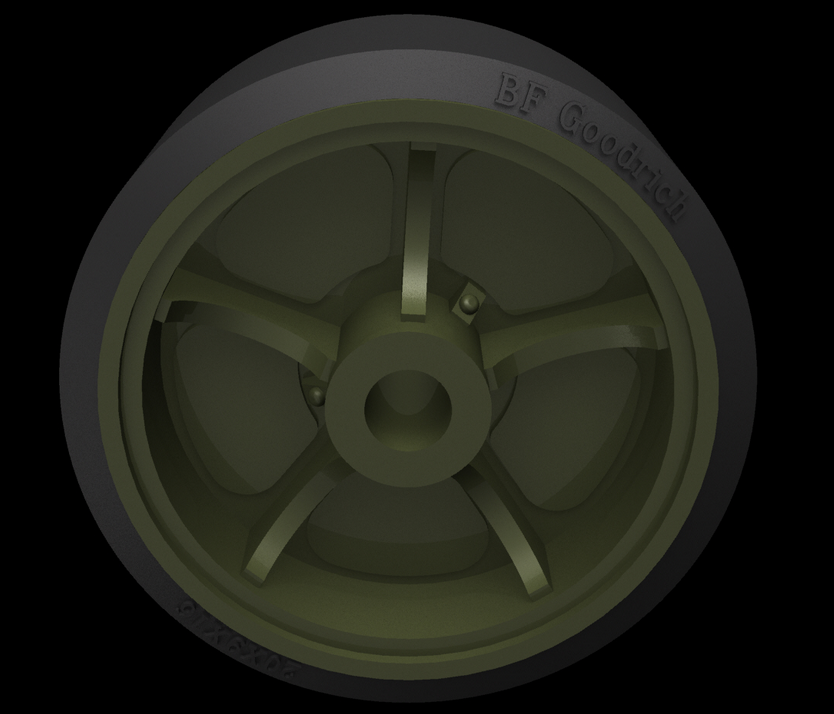 Panzer Art RE35-632 M4 “Sherman” Road wheels Pattern No2 1/35 – immagine 2