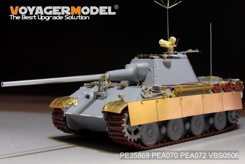 Voyager Model PE35869 WWII German Panther II tank basic for AMUSING HOBBY 1/35 – zdjęcie 11